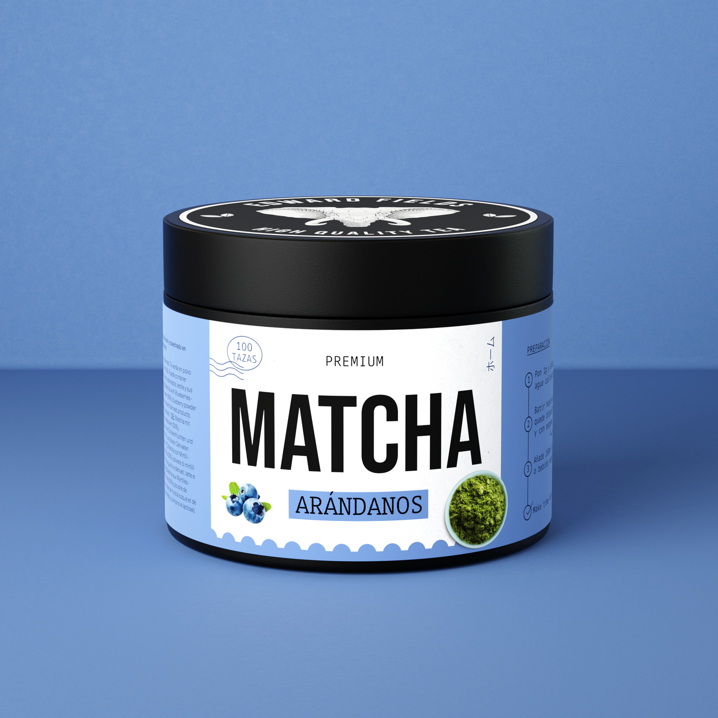 Té Matcha Premium Arándanos 100g